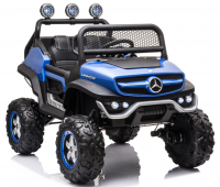 Электромобиль Mercedes-Benz Unimog Mini Синий глянец