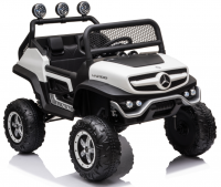 Электромобиль Mercedes-Benz Unimog Mini Белый