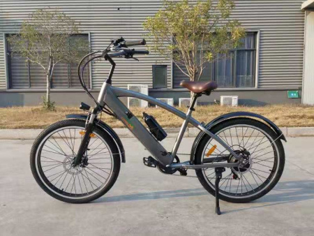 Электровелосипед GreenCamel Санта (R26 500W 48V 10Ah) Серый