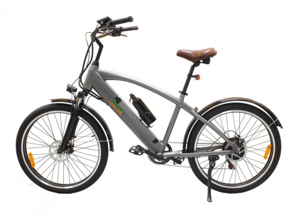 Электровелосипед GreenCamel Санта (R26 500W 48V 10Ah) Серый
