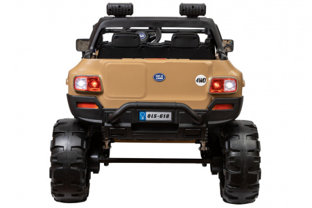 Электромобиль Jeep 4x4 QLS-618 Песочный