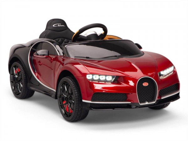 Электромобиль Bugatti Chiron Красный