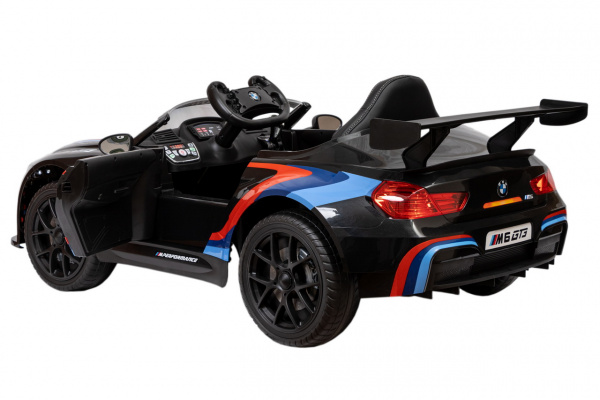 Детский электромобиль BMW М6 GT 3 Черный