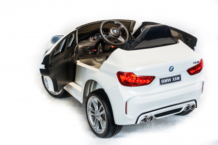 Электромобиль BMW X6M mini Белый